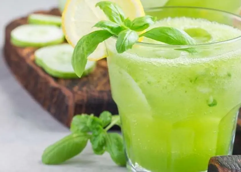 lemon mint juice