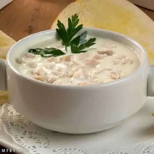 شوربة فراخ بالكريمة